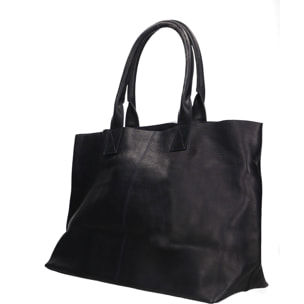 Borsa Shopper da donna - Modello Morea - Vera Pelle - 32.0 x 37.0 x 18.0 cm