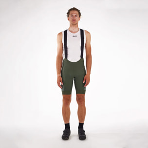 Gravel Men's Bib Shorts - Vert Militaire - Verde Militare