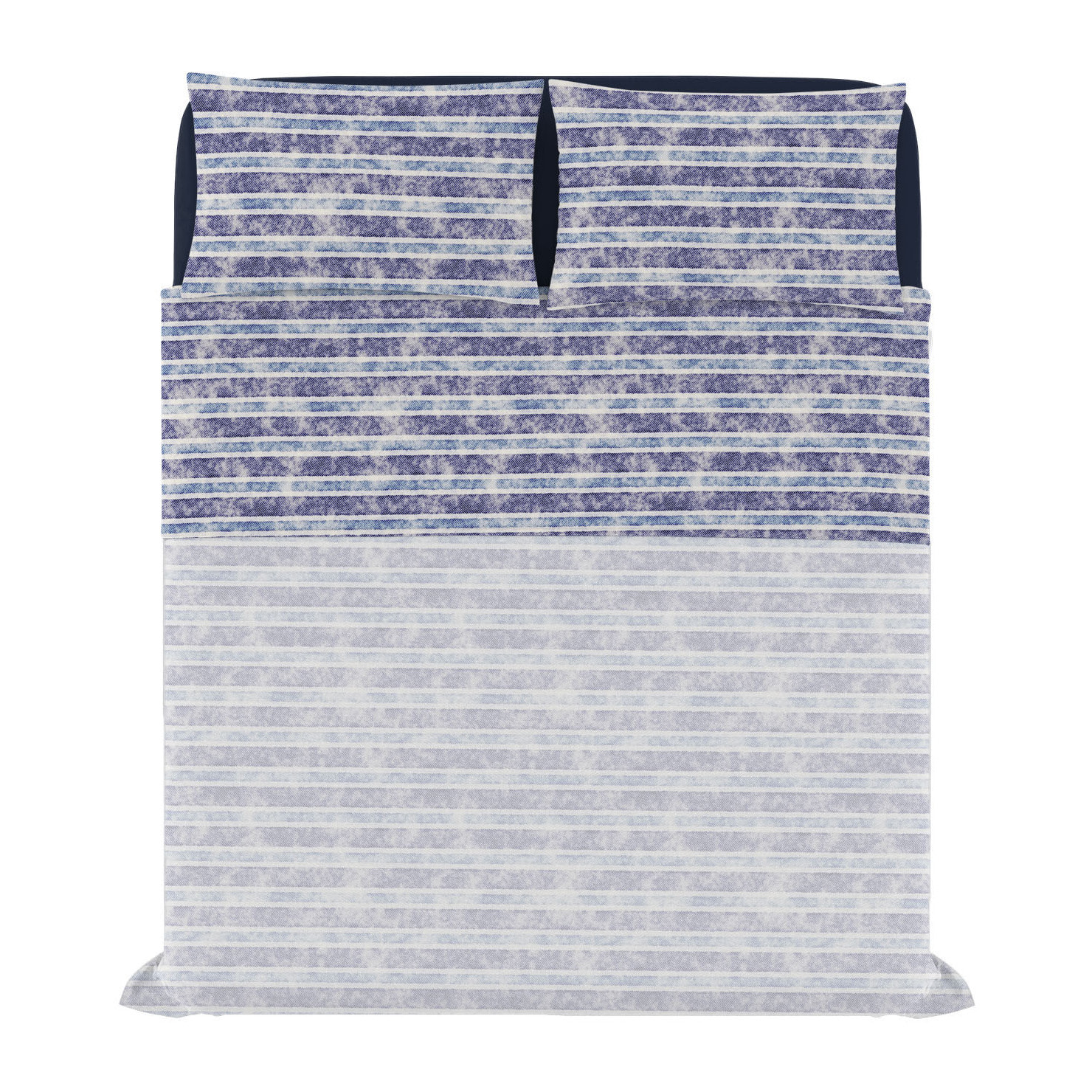 COMPLETO LETTO FANTASY, 100% Microfibra - JEANSSTRIPES