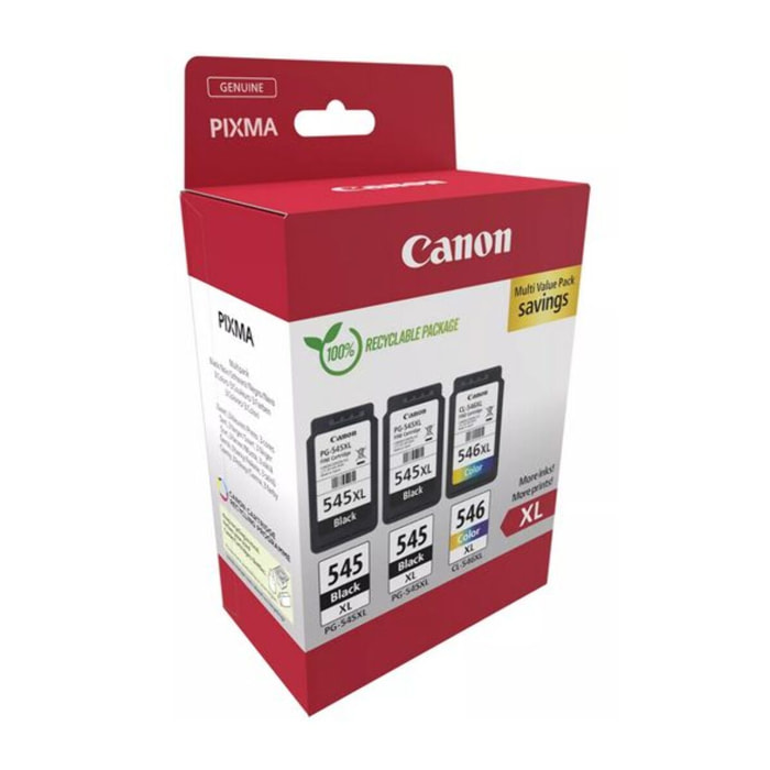 Cartouche d'encre CANON PG-545XL/CL-546XL PVP