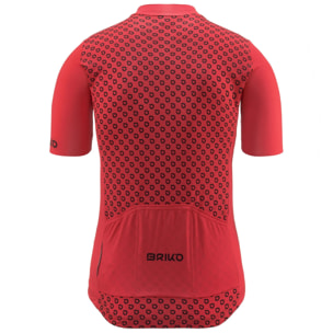 Briko - Maglie gioco, Uomo, Rosso - Jerseyko Over