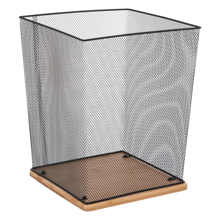 Corbeille bambou "Havi" noir