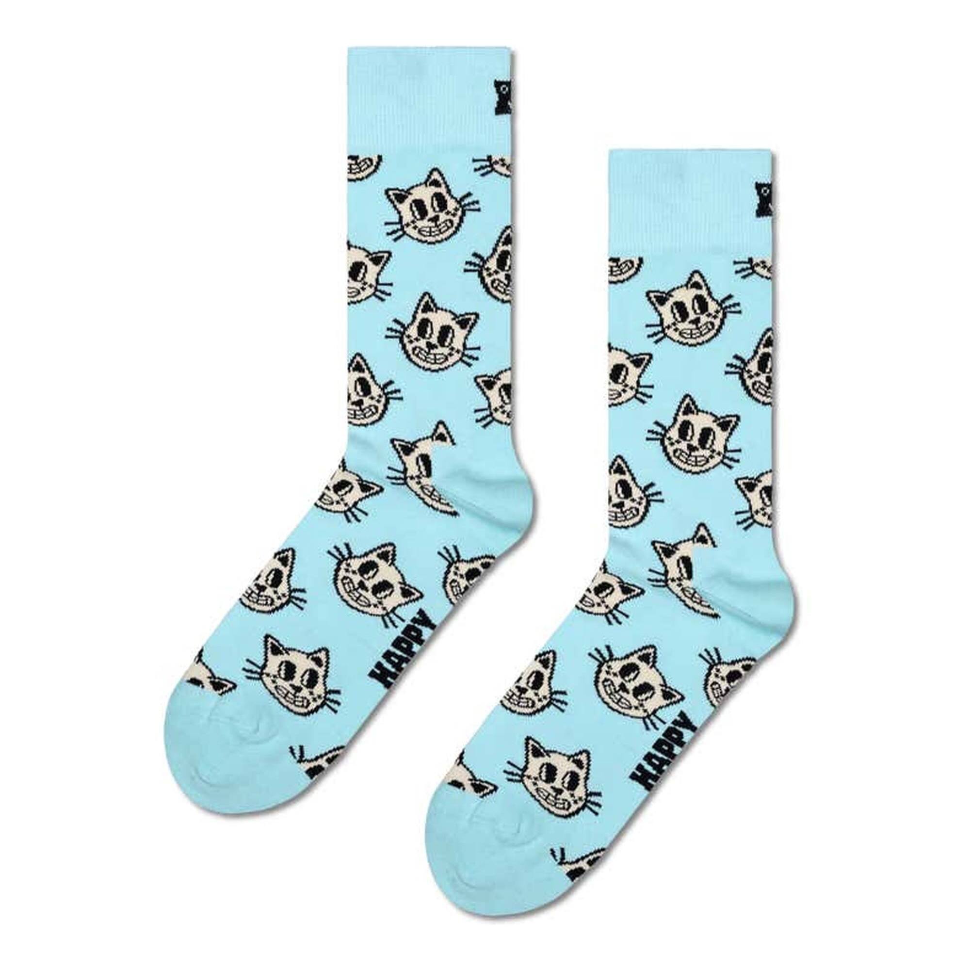 Calcetines cat azul