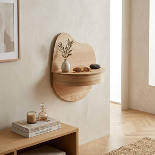 Estante de pared 'Giuseppe' 49,5x39,5cm en MDF con acabado natural