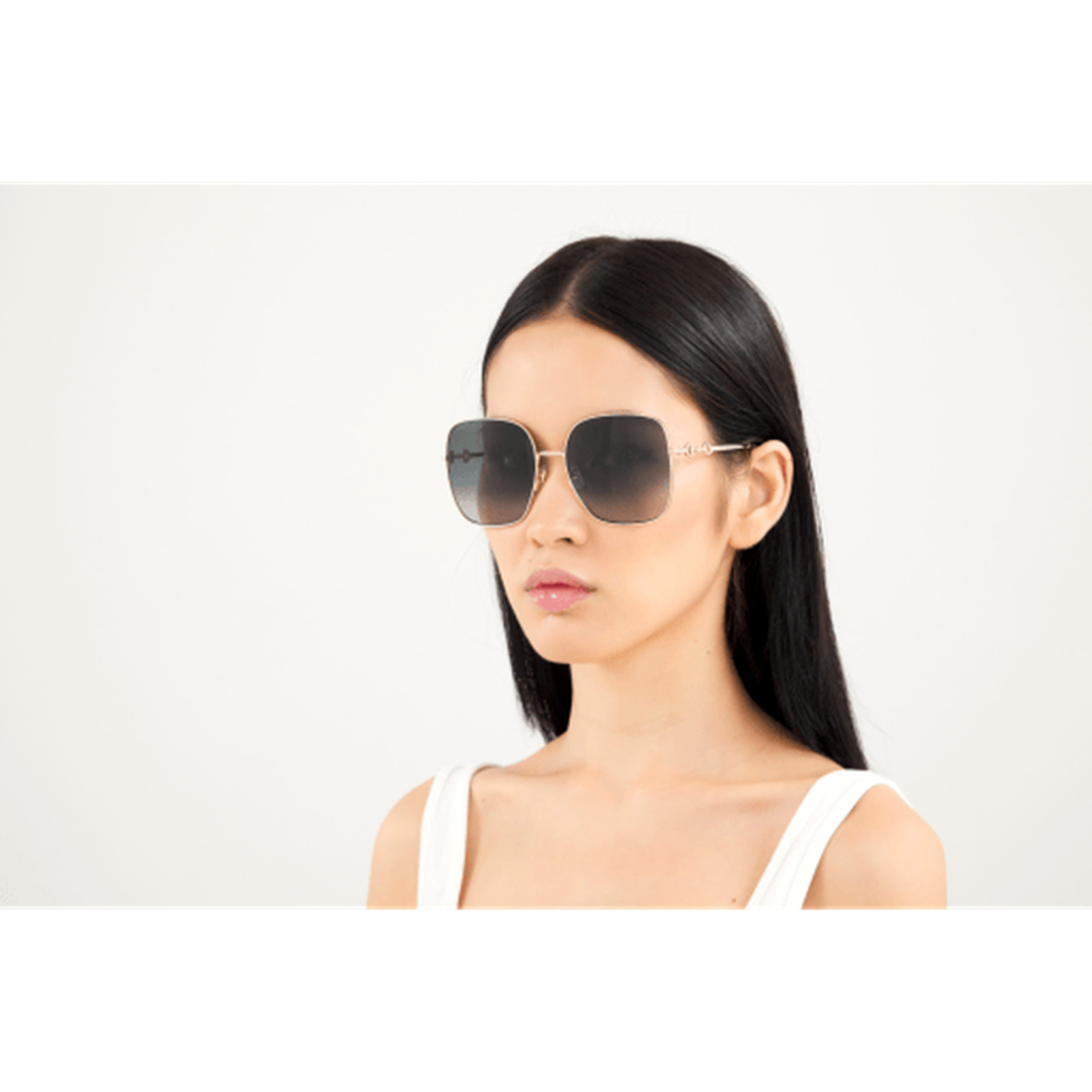 Gafas de Sol Gucci GG0879S-001 de Metal Mujer 61 mm