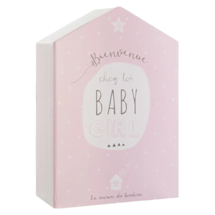 Coffret de naissance souvenirs maison 10 tiroirs PPR