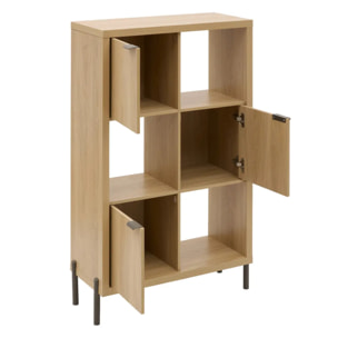 Étagère Alvo rectangulaire 32x74cm beige