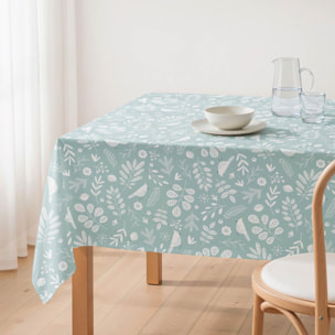 Nappe anti-taches GORRION BLEU - enduite