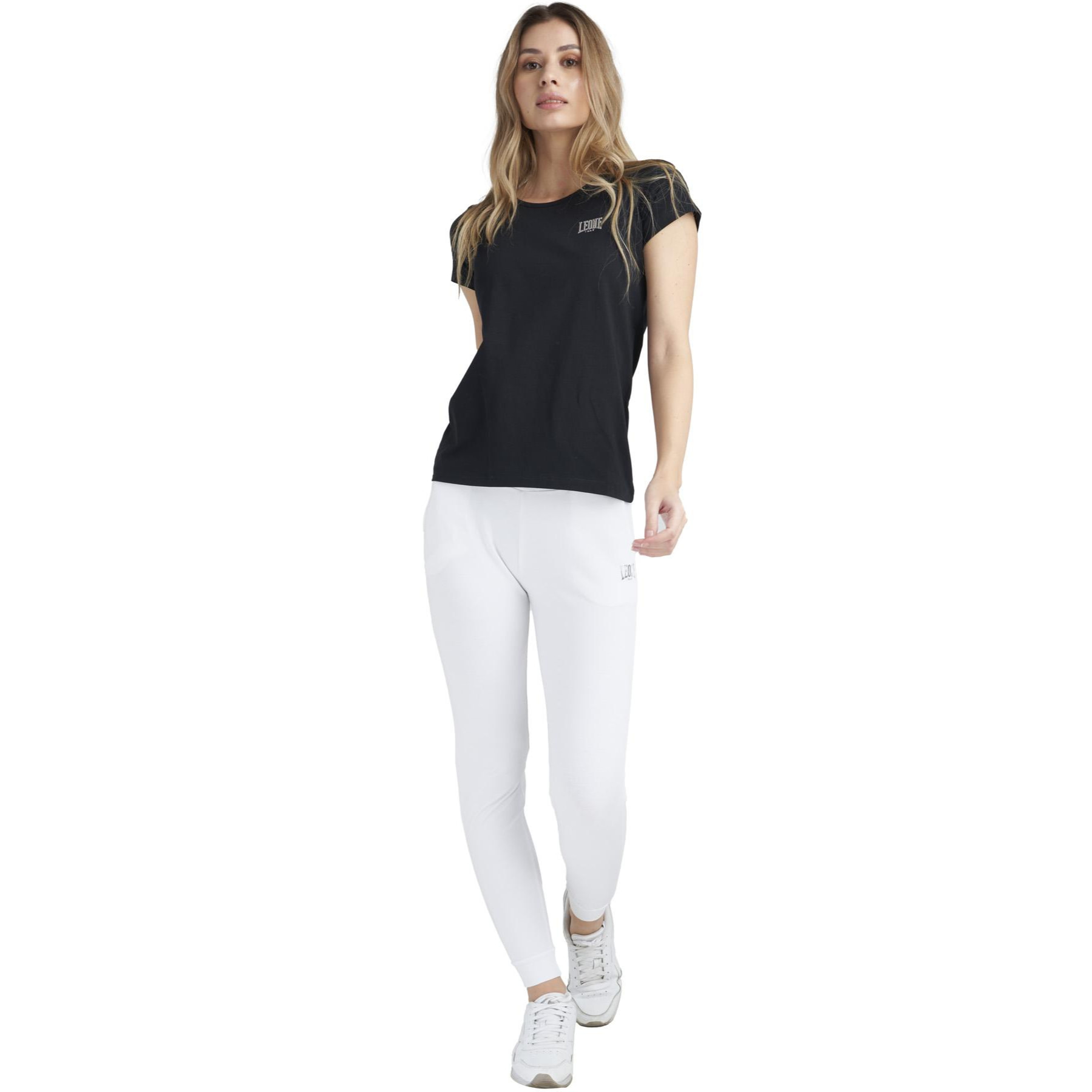 T-shirt logo piccolo donna con maniche corte Training