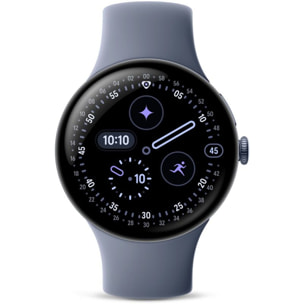 Montre connectée GOOGLE Pixel Watch 4 45mm Gris Satiné/Gris 4G