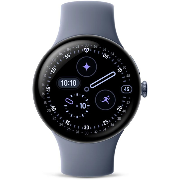 Montre connectée GOOGLE Pixel Watch 4 45mm Gris Satiné/Gris 4G