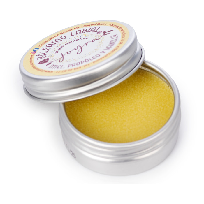 Bálsamo labial con miel y propóleo. Sabor a vainilla, 10gr.