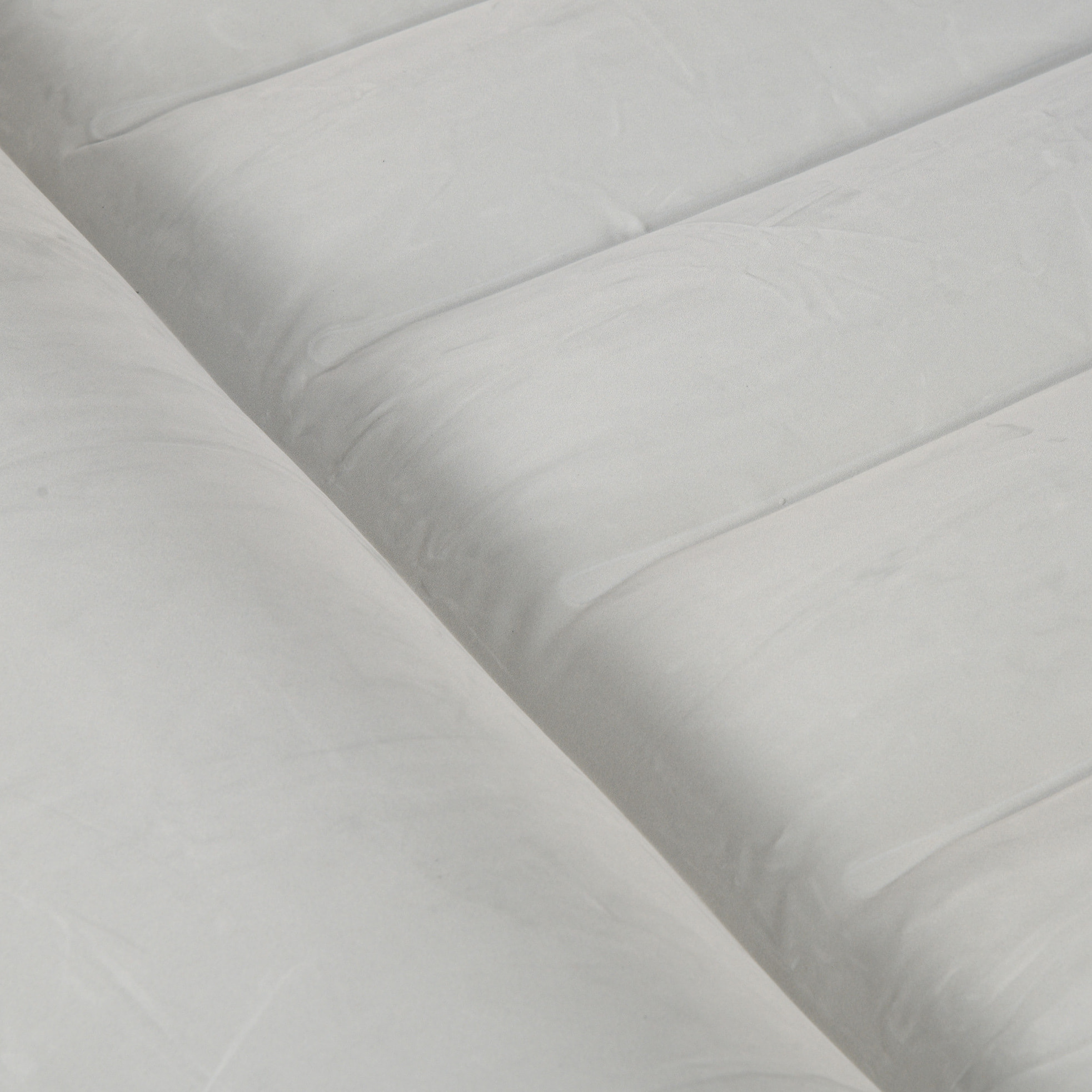 Matelas gonflable 2 places gonfleur électrique intégré sac PVC noir surface floquée gris clair