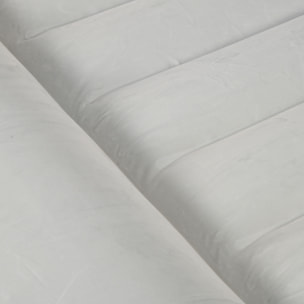 Matelas gonflable 2 places gonfleur électrique intégré sac PVC noir surface floquée gris clair