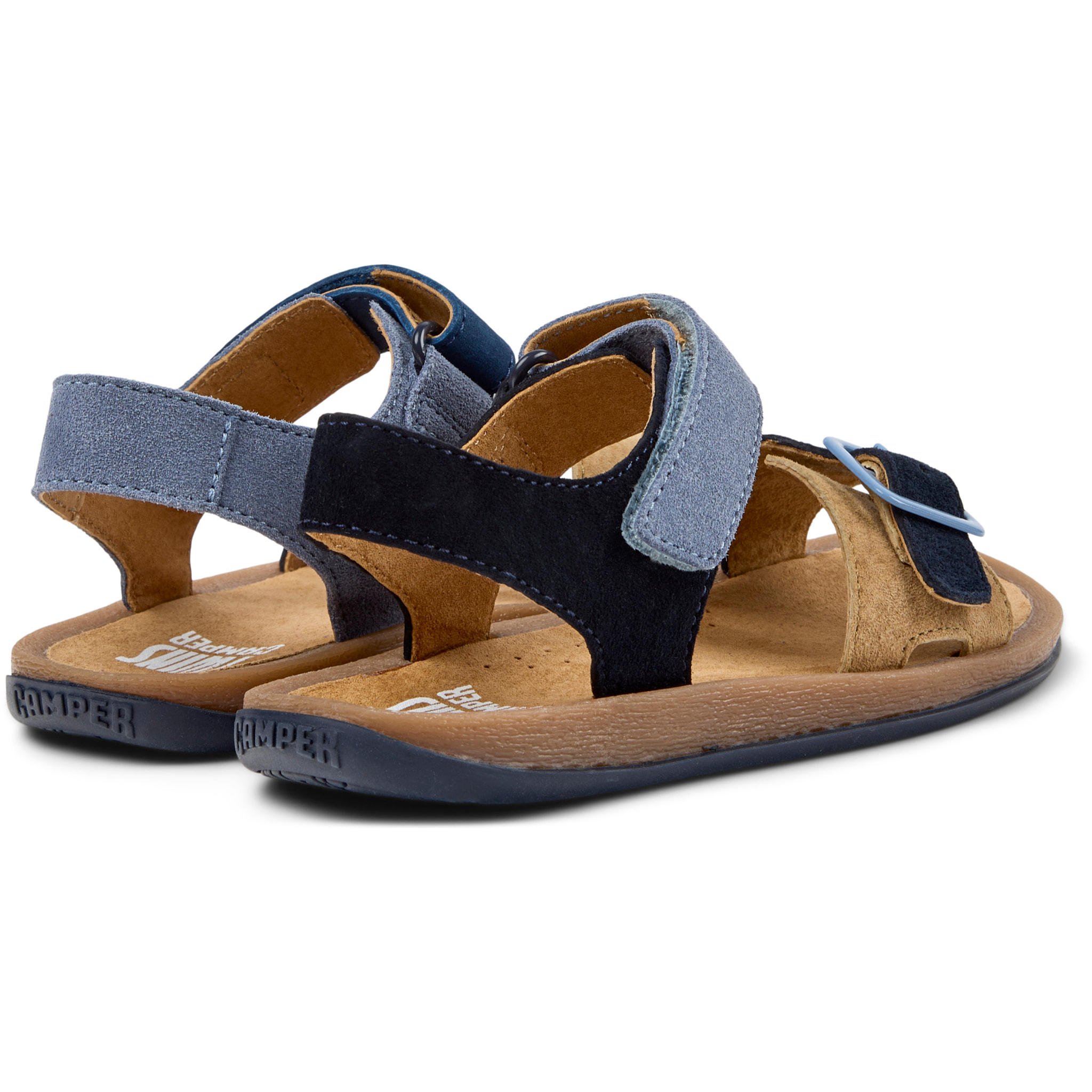 Sandalias - CAMPER Bicho Kids Twins - Multicolor - Cuero nobuk