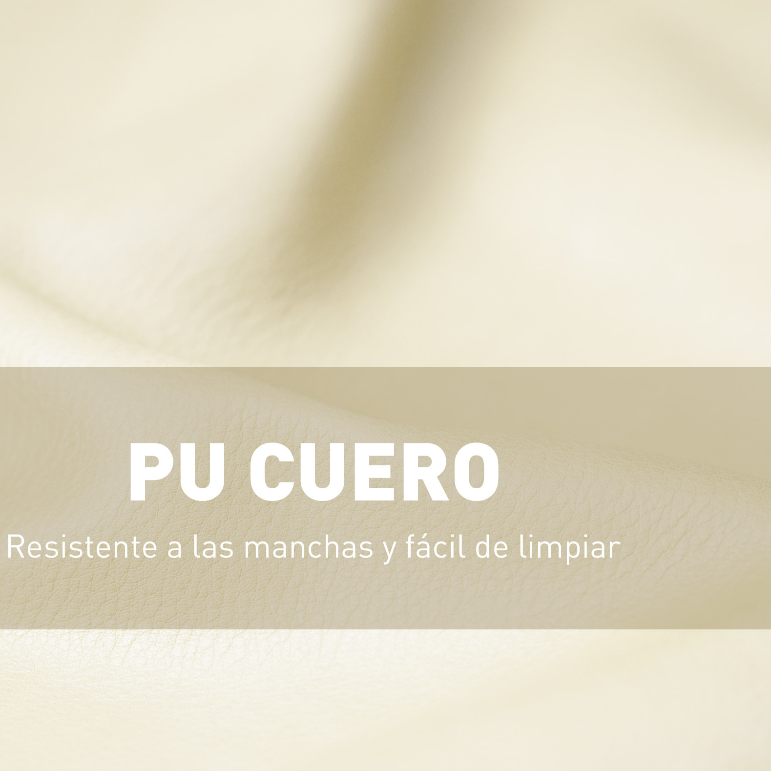 Butaca de Salón Butaca Nórdica Sillón de Salón Tapizado en PU con Reposabrazos y Marco de Madera de Caucho para Dormitorio Carga 120 kg Crema