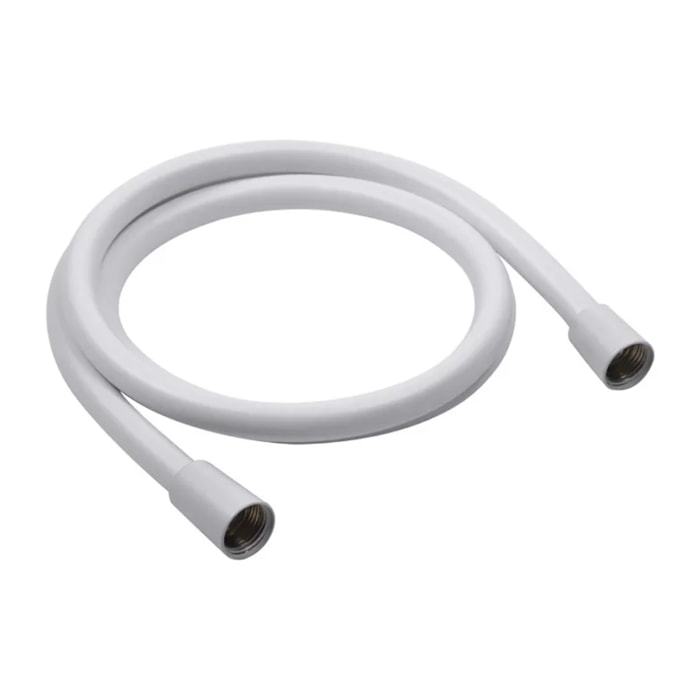 Flexible de douche PVC anti-torsion – 1,80 m – Connexion universelle F 1/2 – ACS