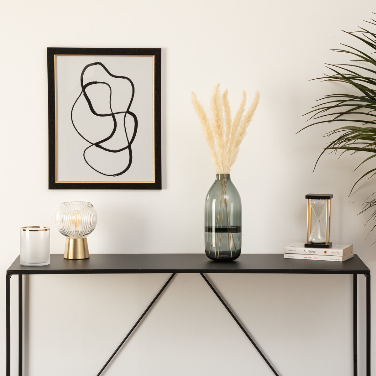 Vase "Line" H30 cm