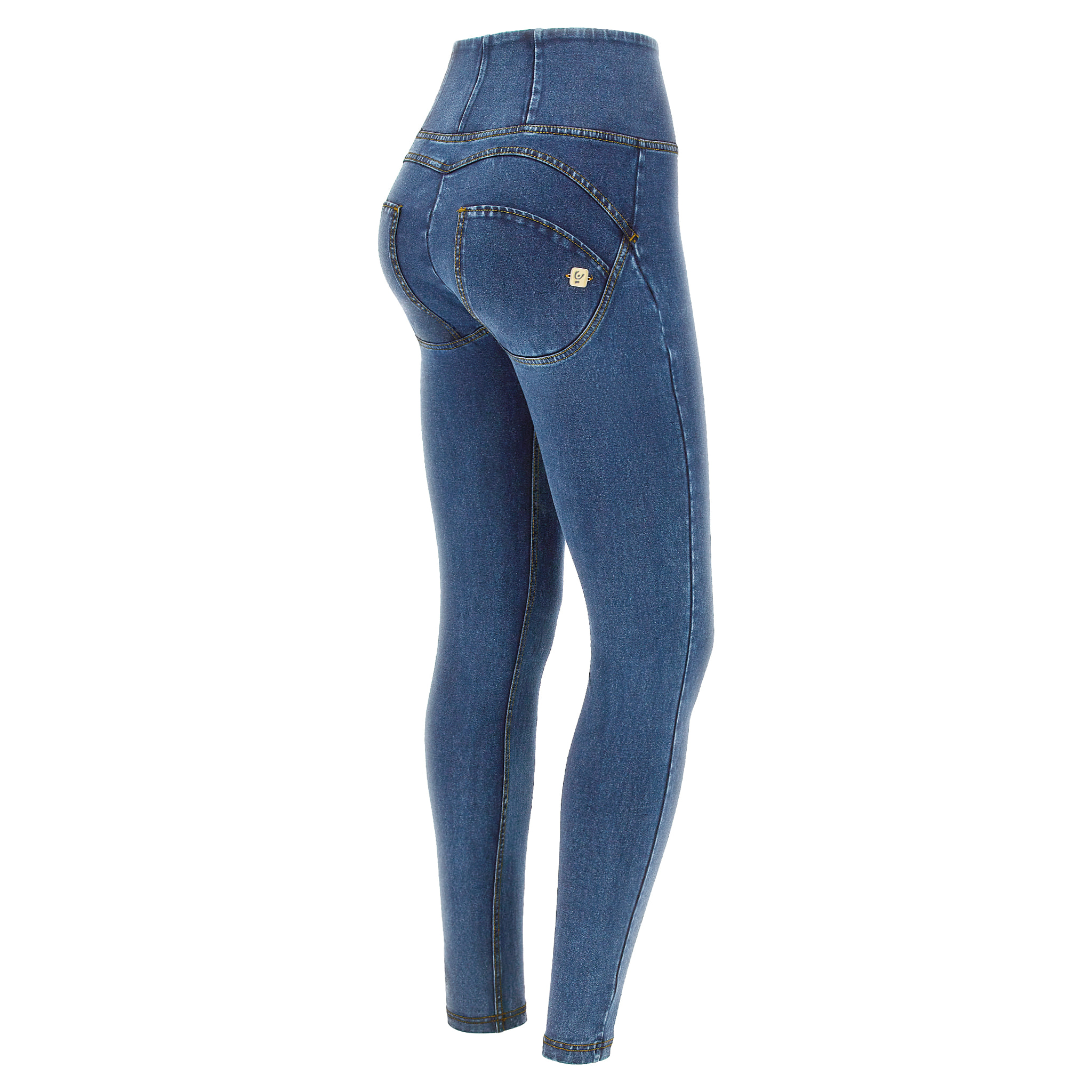 Jeggings push up WR.UP® superskinny vita alta con zip