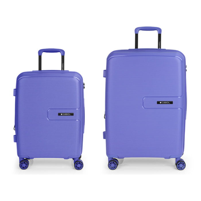 Juego de 2 maletas rígidas (cabina y mediana) STEADY