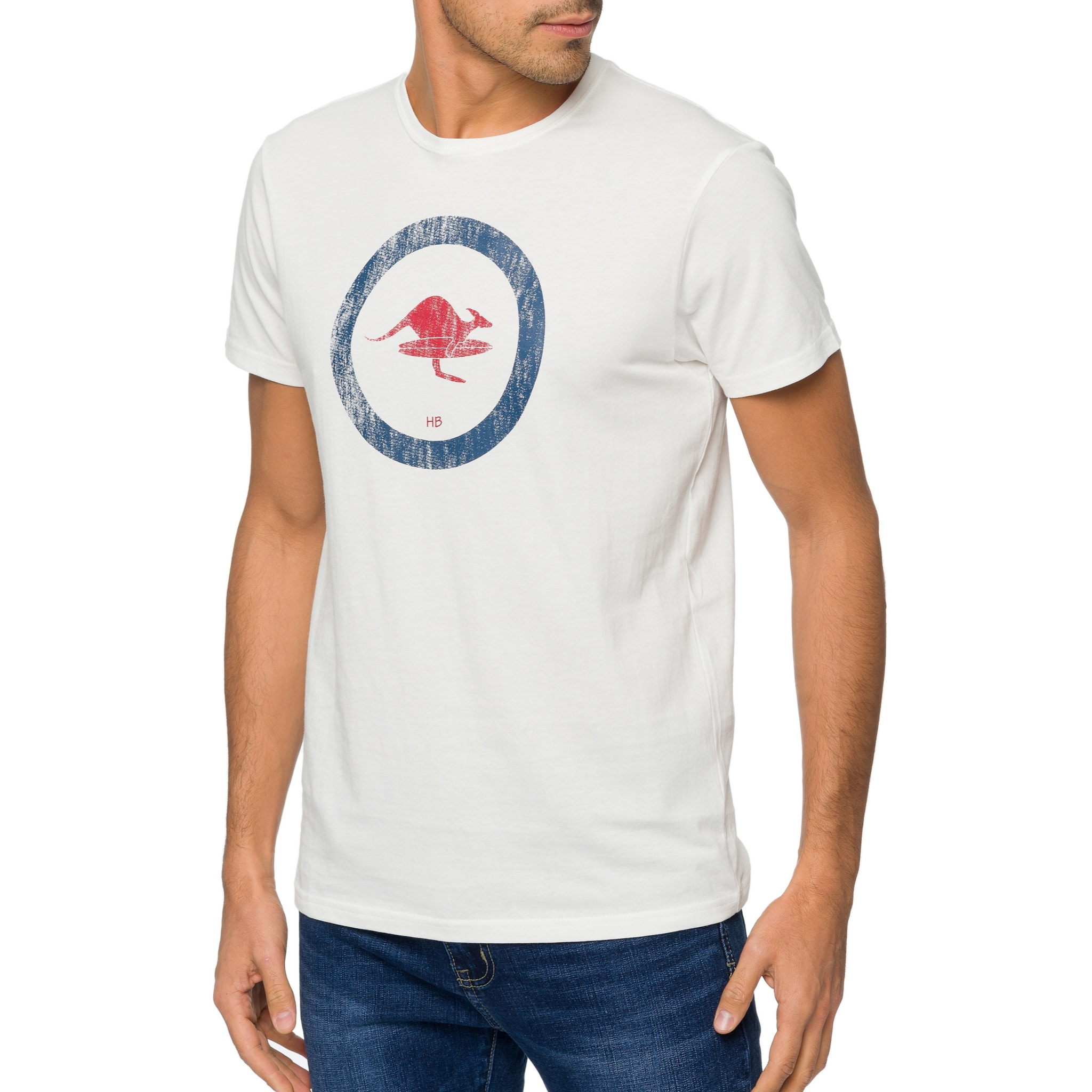 T-shirt in cotone 150 gr Hot Buttered Kailua Colore Bianco.