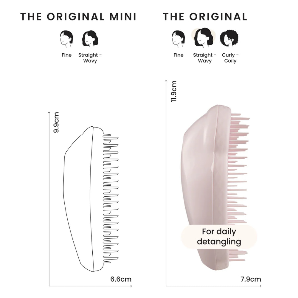 TANGLE TEEZER THE ORIGINAL PLANT BRUSH: Pink