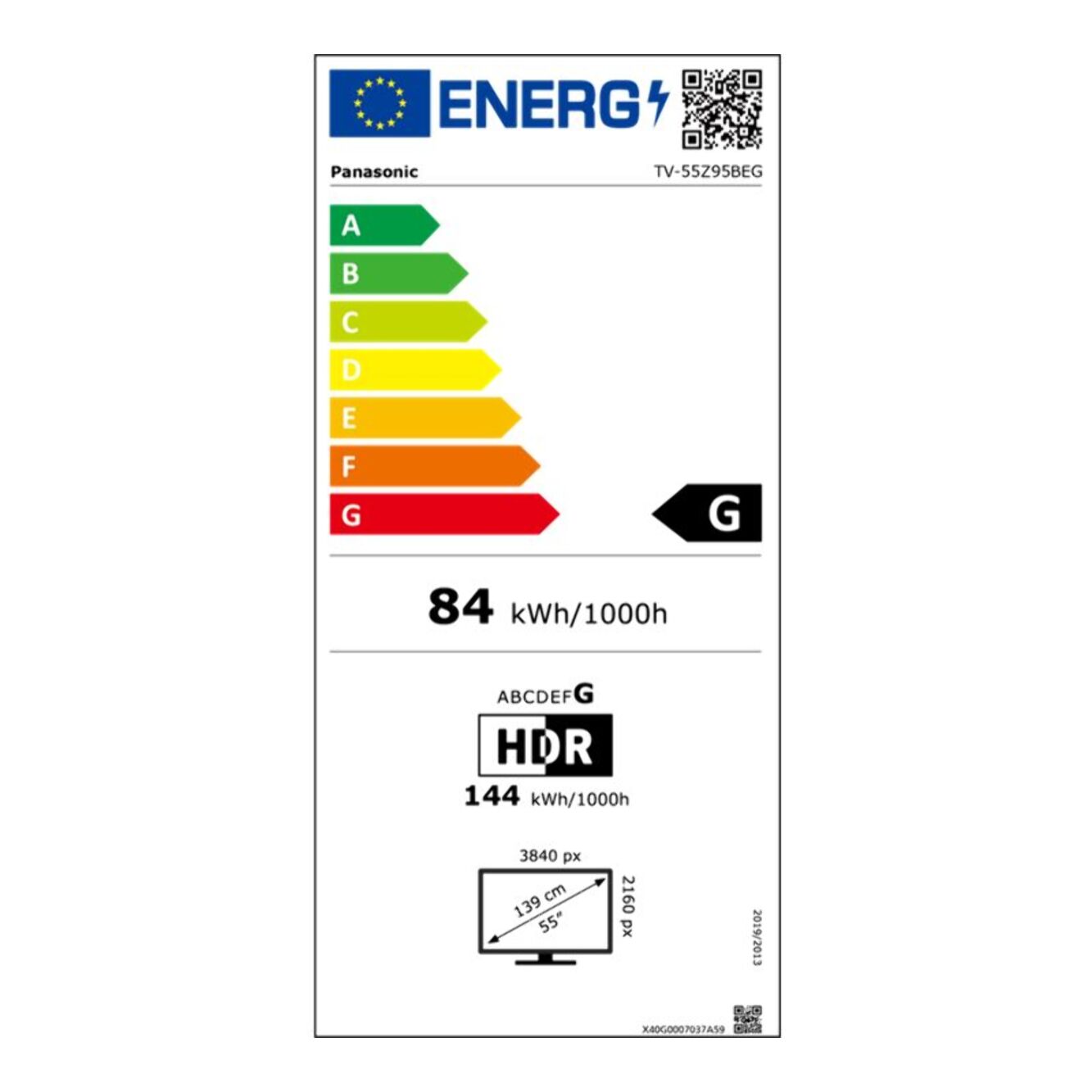 TV OLED PANASONIC 55Z95BEG-55 pouces (139cm)