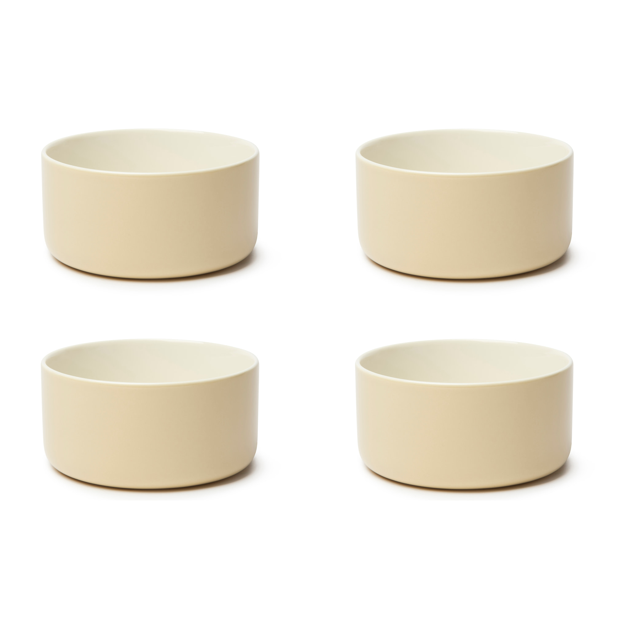 Set 4 Bolo Excelsa – Collezione Nordic Trendy, Porcellana Beige