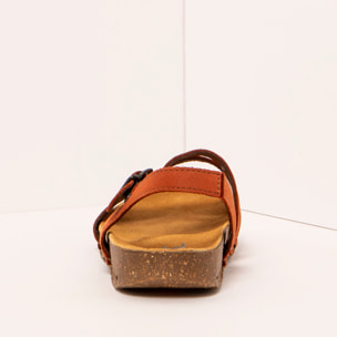 Sandalias 1045 NOBUCK DARK ORANGE/ I BREATHE color Dark orange