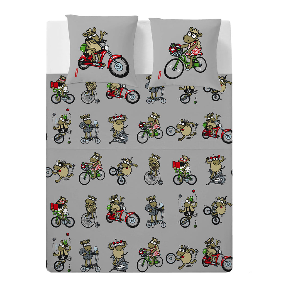 Sábana Encimera Tribikes - 100% algodón -