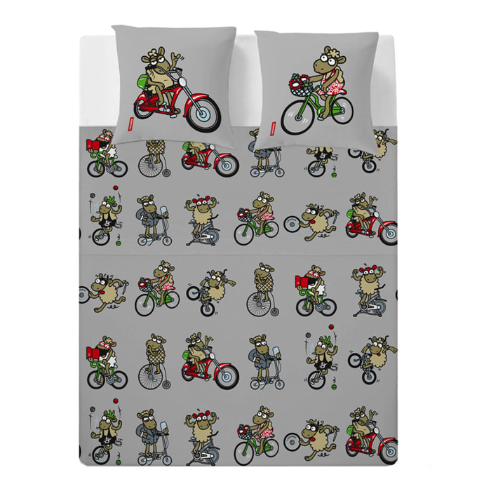Sábana Encimera Tribikes - 100% algodón -
