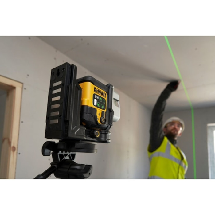 Niveau laser multilignes 3X180° - faisceaux verts - usb-c - DEWALT - DCLE14301GB-XJ