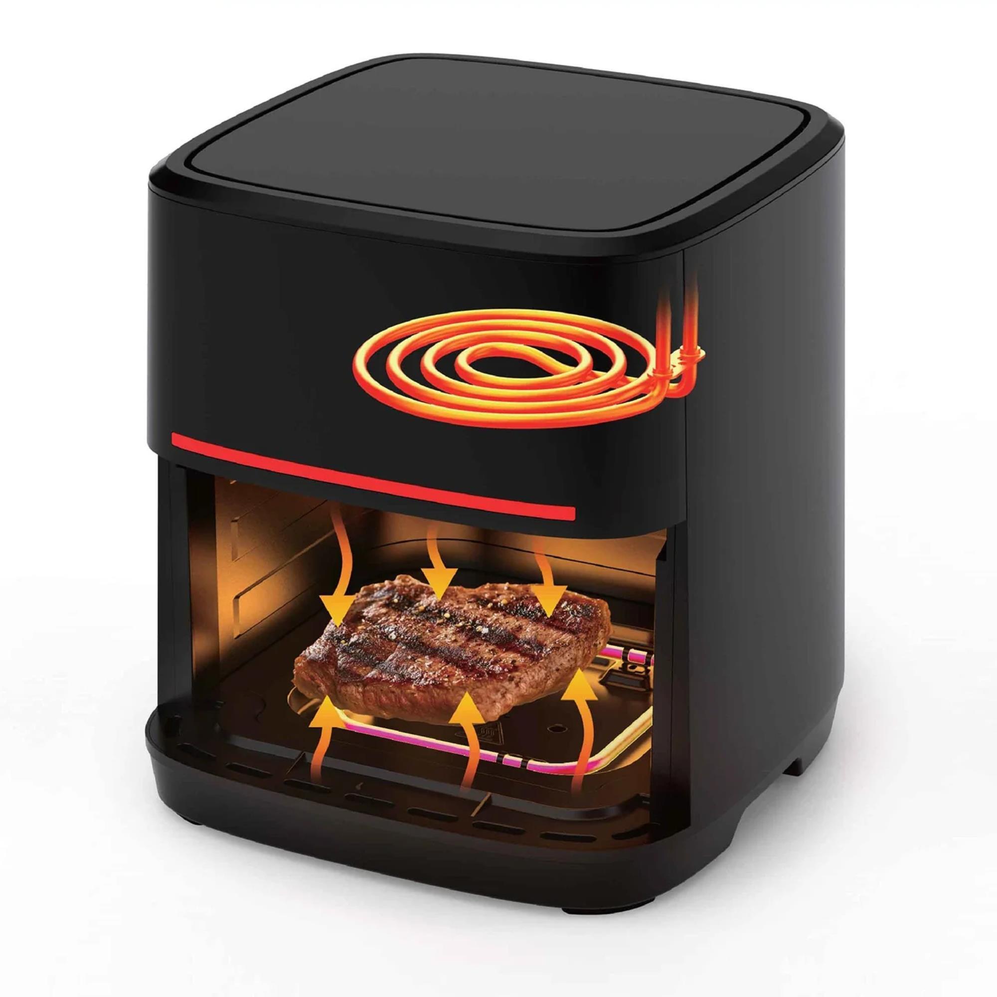 Bergner XTRA Freidora de Aire 6,5L 2200W Digital con Pantalla Táctil