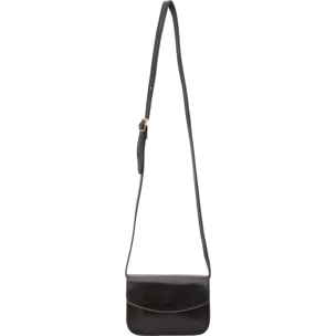 Borsa a tracolla da donna - Modello False - Vera pelle - 19.0 x 13.0 x 9.5 cm