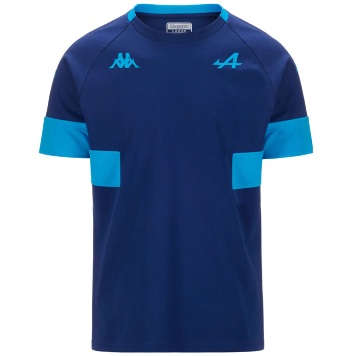 Kappa - T-Shirts & Top Uomo Blu - Supporter Adobi Alpine F1