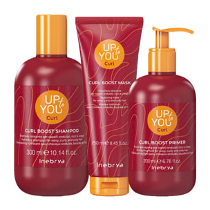 INEBRYA Kit Up To You Boost Curl Shampoo 300 + Mask 250+ Premier 200ml