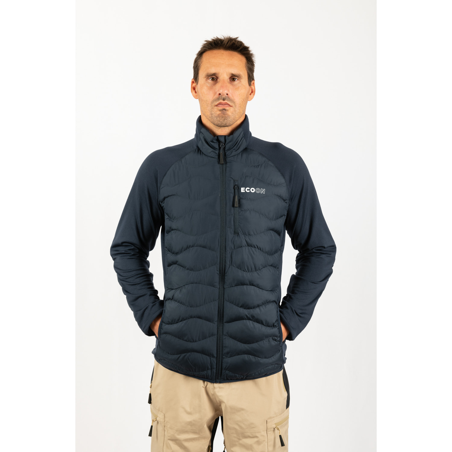 Chaqueta para hombre ECOON ECOActive Hybrid Insulated Jacket - Azul
