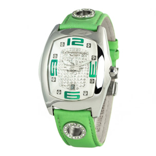 Reloj Chronotech CT7818M-02S Unisex Analogico Cuarzo con Correa de Piel