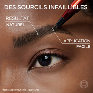 L'Oréal Paris Infaillible Faux Brow Soft Black 1ml