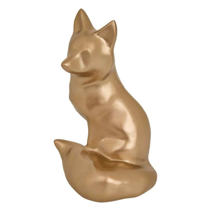 Renard résine Automne H.26,5cm