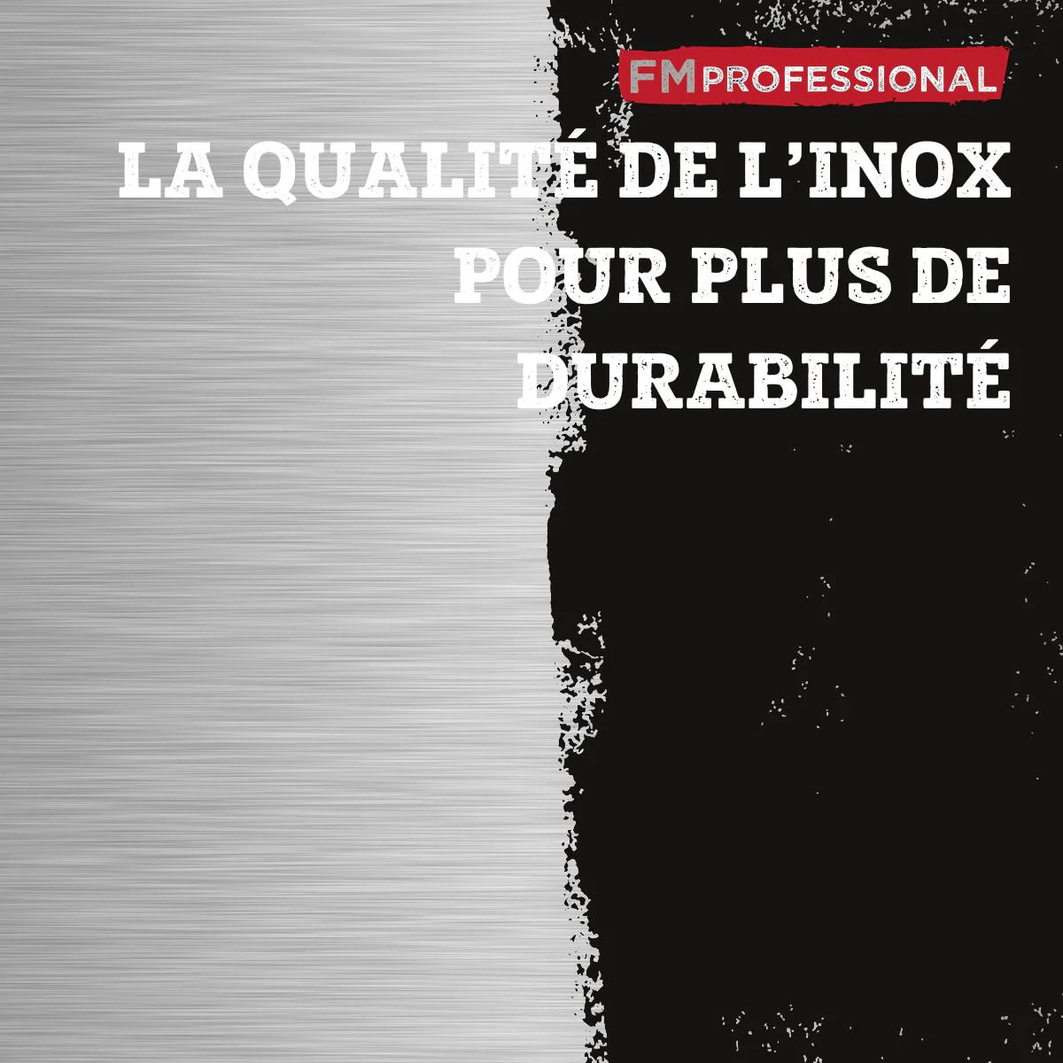 Fouet de cuisine et pâtisserie en inox 30 cm FM Professional