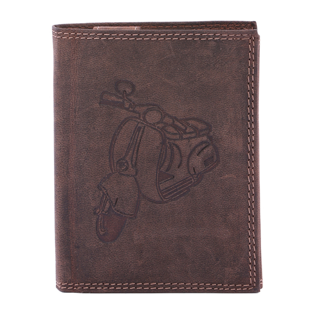 Portafoglio  da uomo In Vera pelle Made in Italy 10x13x3 cm