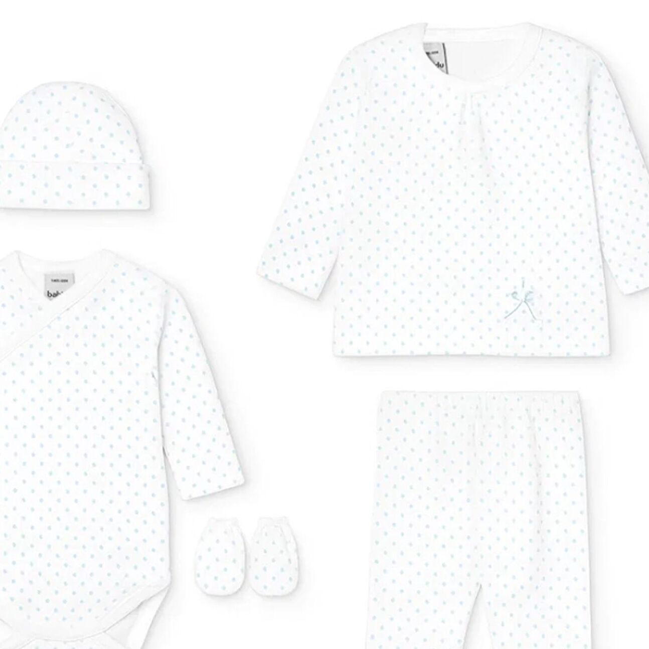 Pack Nacim. Topitos Celeste Talla 1