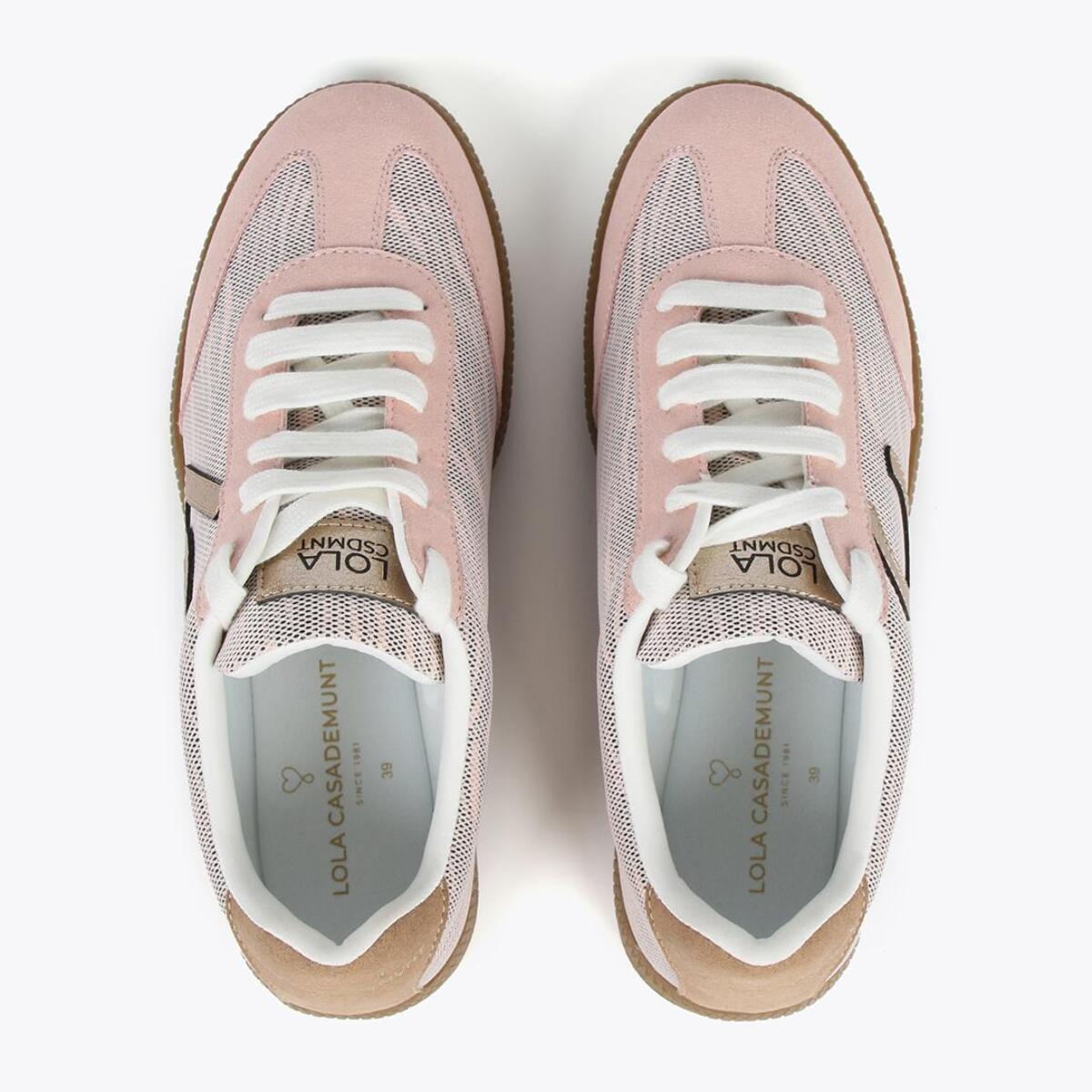 Sneakers tricolori stampa zebrata