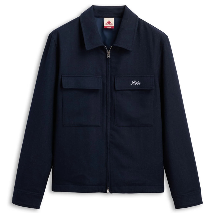 Overshirt Robe di Kappa Uomo Robe Giovani Bomako Blu