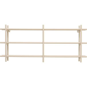 Porte-bouteilles mural Cape Town beige 34cm Kare Design