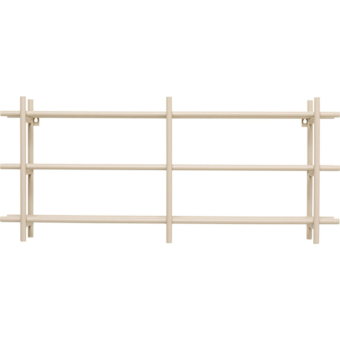 Porte-bouteilles mural Cape Town beige 34cm Kare Design