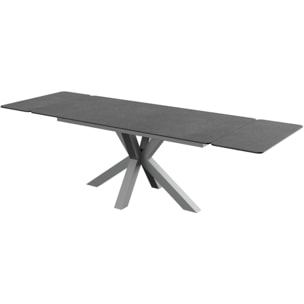 Table à manger extensible 8/10 couverts en céramique - STROMBOLI