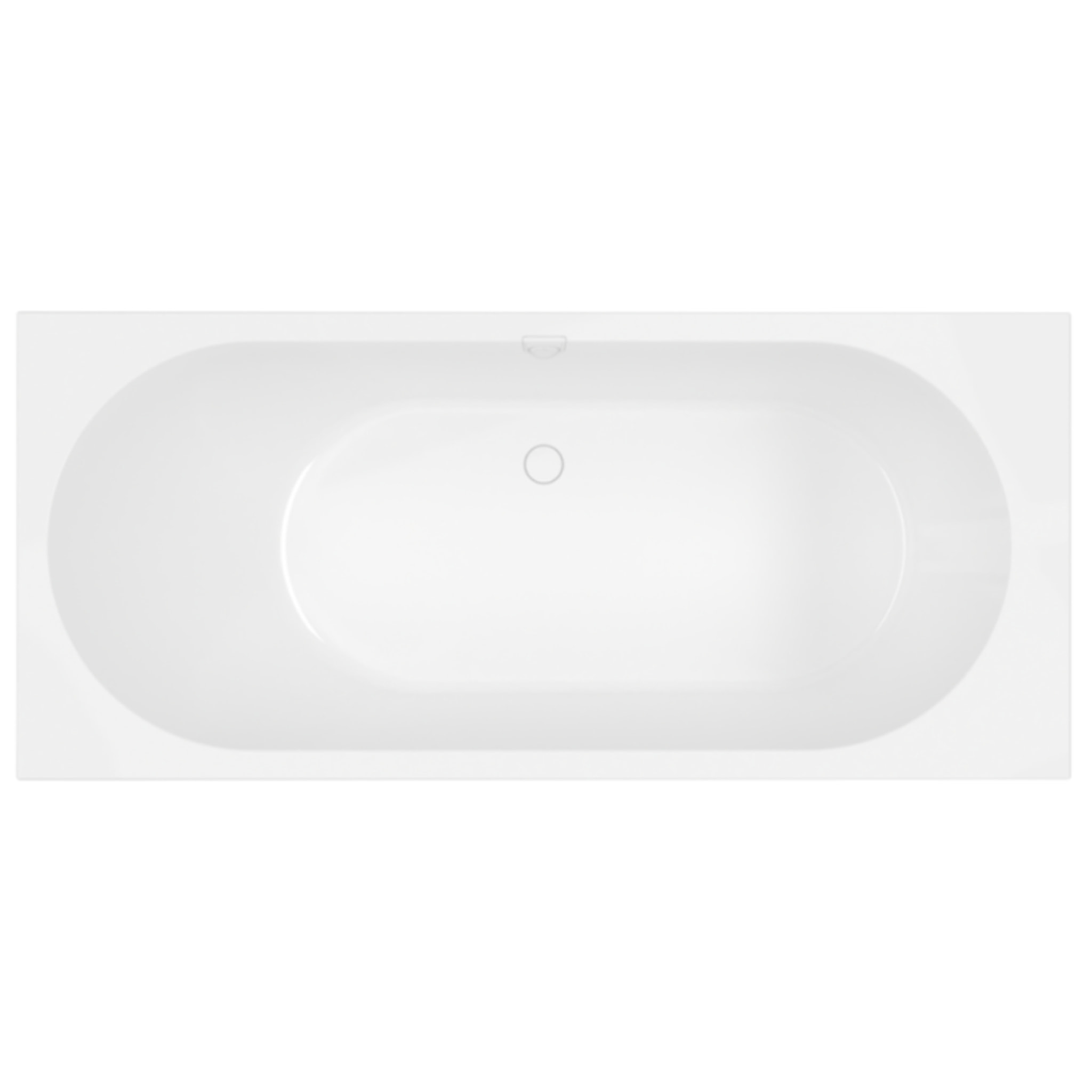 Baignoire droite 180 X 80 VILLEROY & BOCH Oberon 2.0 blanc mat