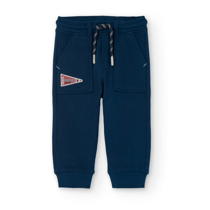Pantalón felpa bebé niño